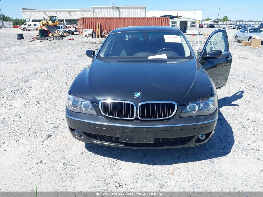 WBAHN83567DT67124 | 2007 BMW 750LI