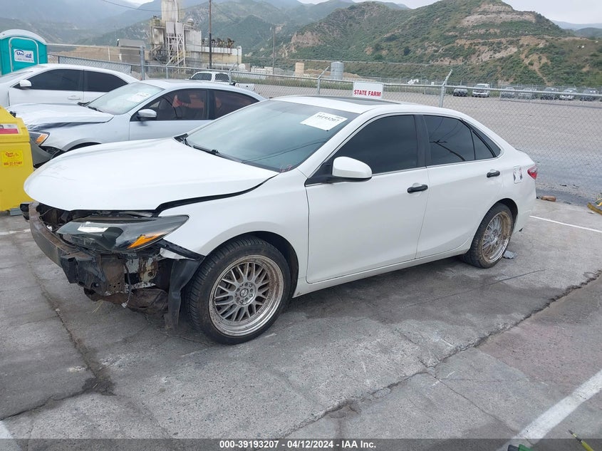 2016 TOYOTA CAMRY SE - 4T1BF1FK2GU531477