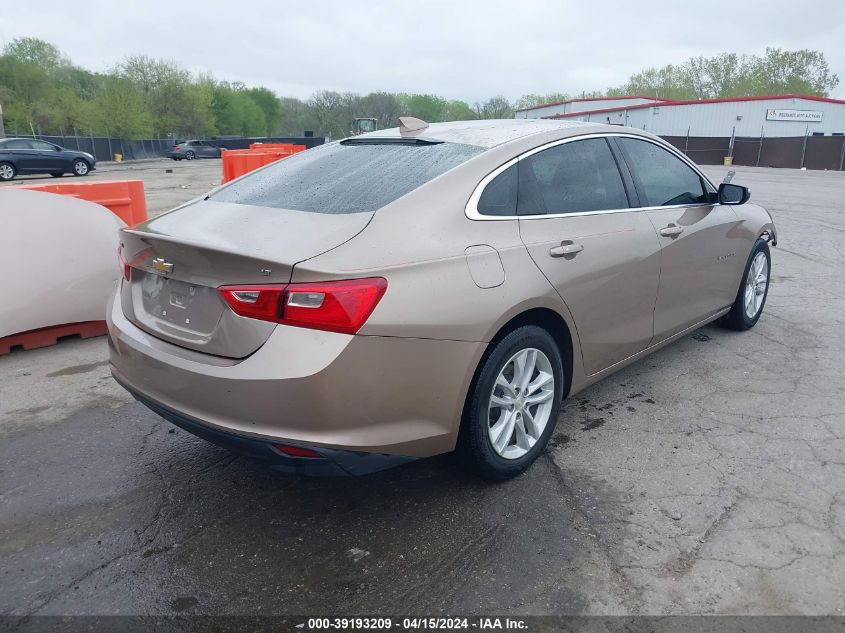 2018 Chevrolet Malibu Lt VIN: 1G1ZD5ST1JF210470 Lot: 39193209