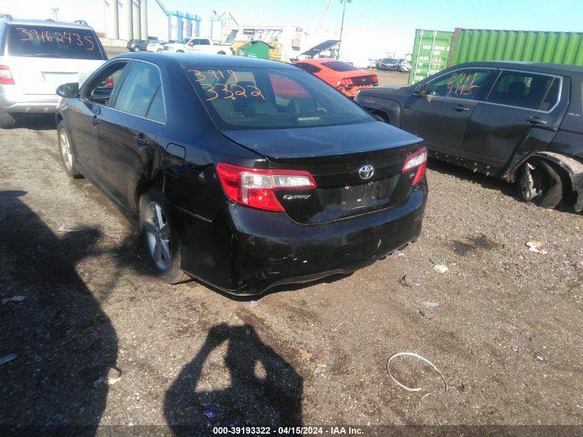 2014 Toyota Camry Se VIN: 4T1BF1FK7EU366250 Lot: 39193322