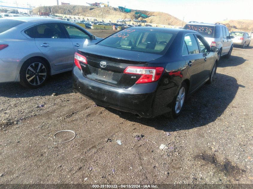 2014 Toyota Camry Se VIN: 4T1BF1FK7EU366250 Lot: 39193322