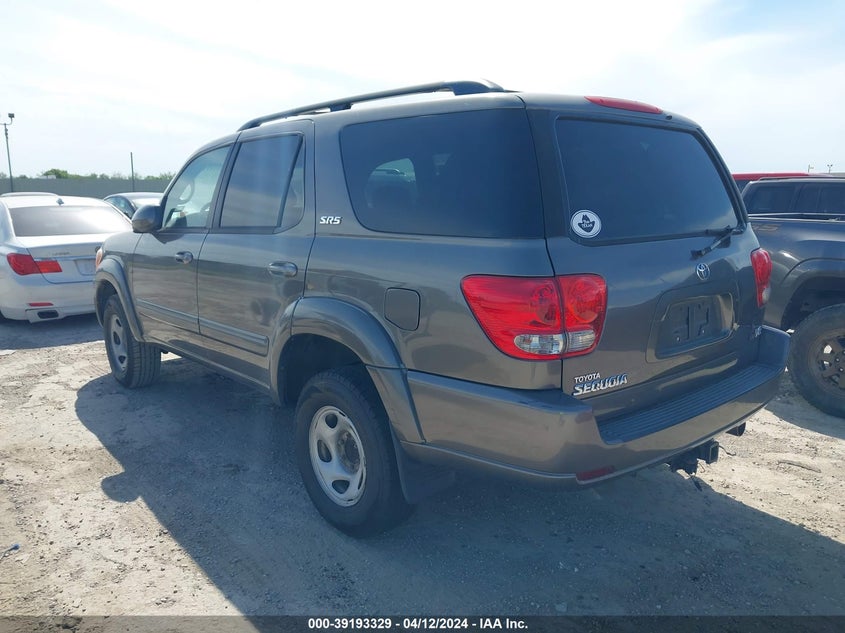 2007 Toyota Sequoia Sr5 V8 VIN: 5TDZT34A67S288777 Lot: 39193329