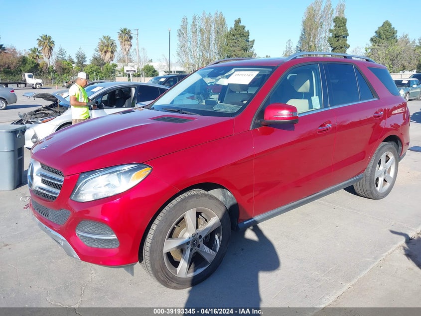 VIN 4JGDA5HB9JB139210 2018 MERCEDES-BENZ GLE 350 350 4MATIC