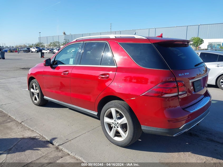 VIN 4JGDA5HB9JB139210 2018 MERCEDES-BENZ GLE 350 350 4MATIC