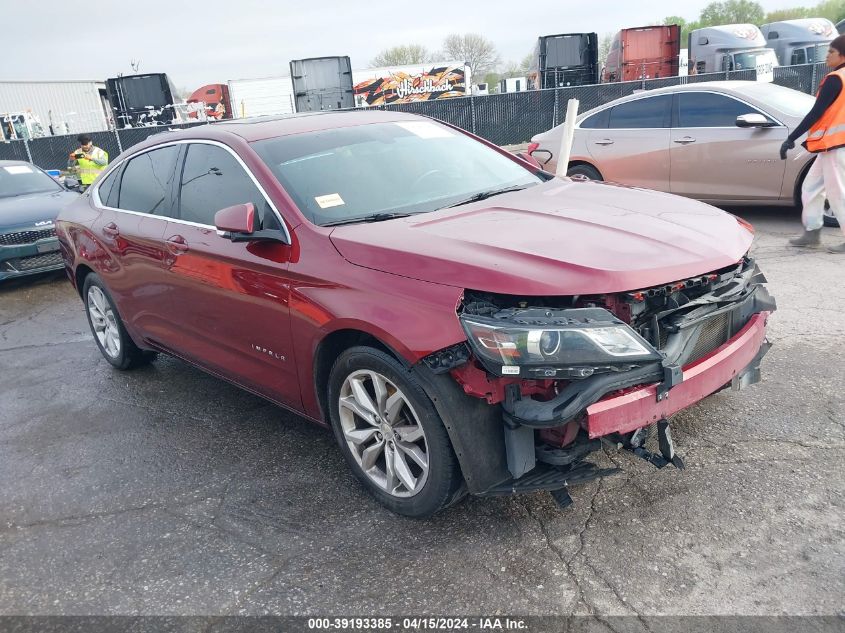 2016 Chevrolet Impala 1Lt VIN: 2G1105SA7G9199435 Lot: 39193385