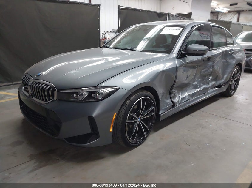 2023 BMW 330I VIN: 3MW89FF08P8D21252