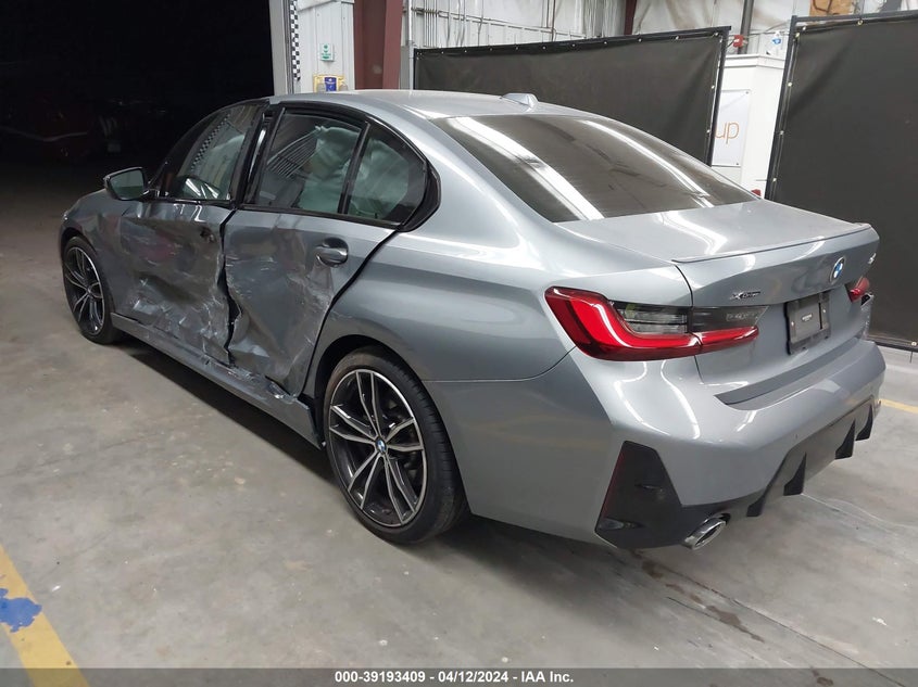 2023 BMW 330I VIN: 3MW89FF08P8D21252
