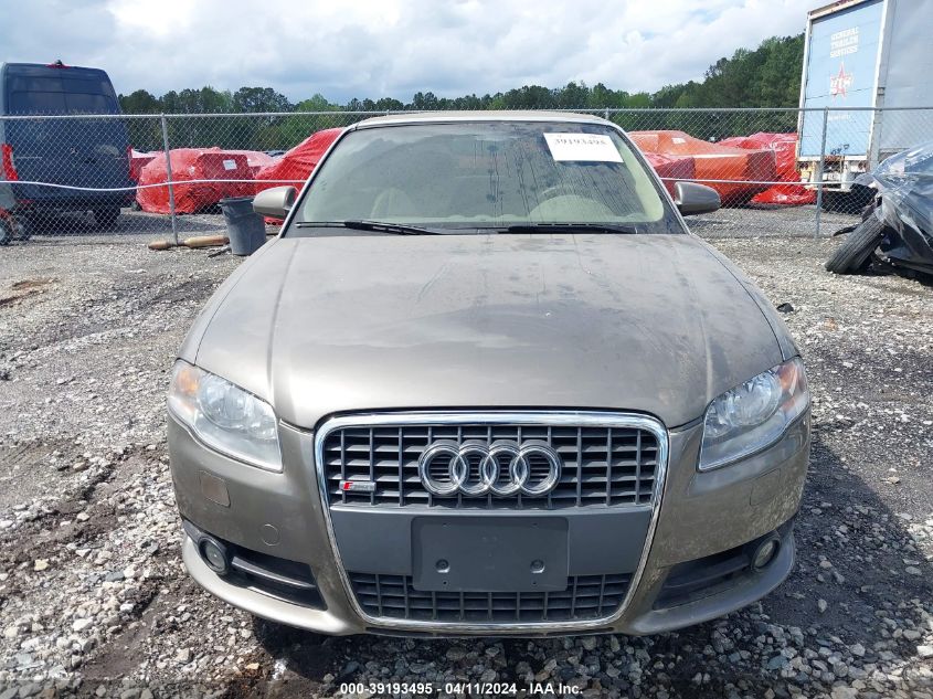 WAUAF48H69K006730 | 2009 AUDI A4