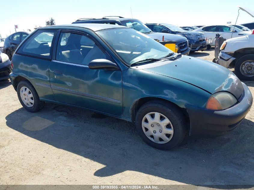 2C1MR2228W6728650 1998 Chevrolet Metro Lsi