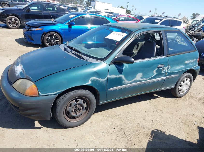 2C1MR2228W6728650 1998 Chevrolet Metro Lsi