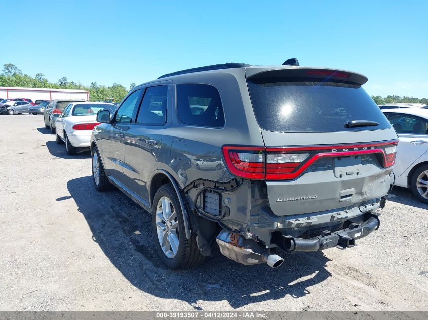 2024 Dodge Durango Gt Plus Rwd VIN: 1C4RDHDG3RC118718 Lot: 39193507