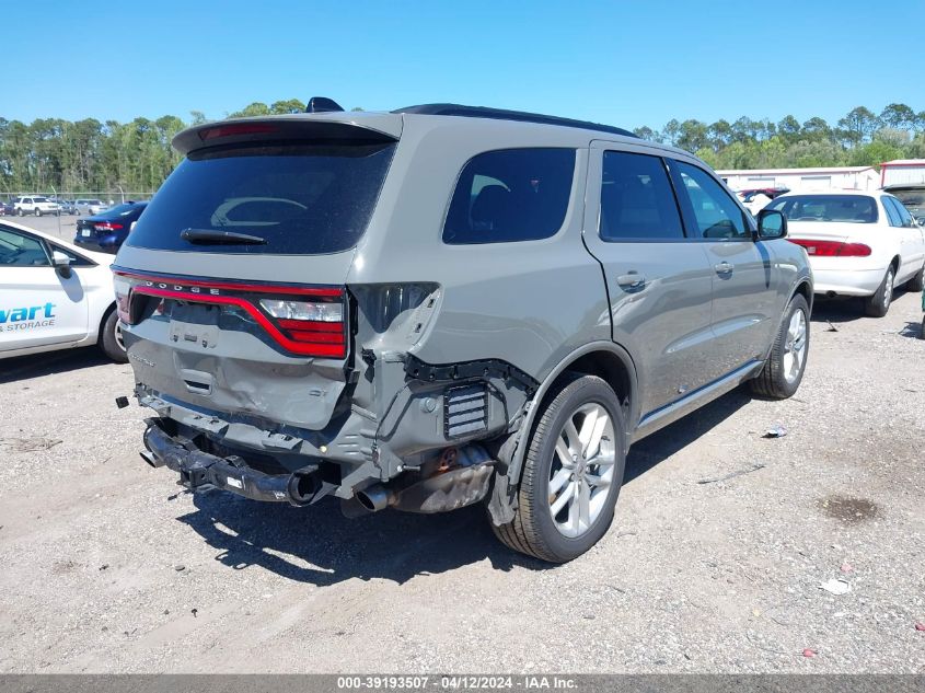 2024 Dodge Durango Gt Plus Rwd VIN: 1C4RDHDG3RC118718 Lot: 39193507