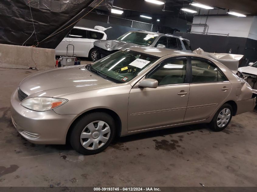 4T1BE32K72U636285 | 2002 TOYOTA CAMRY