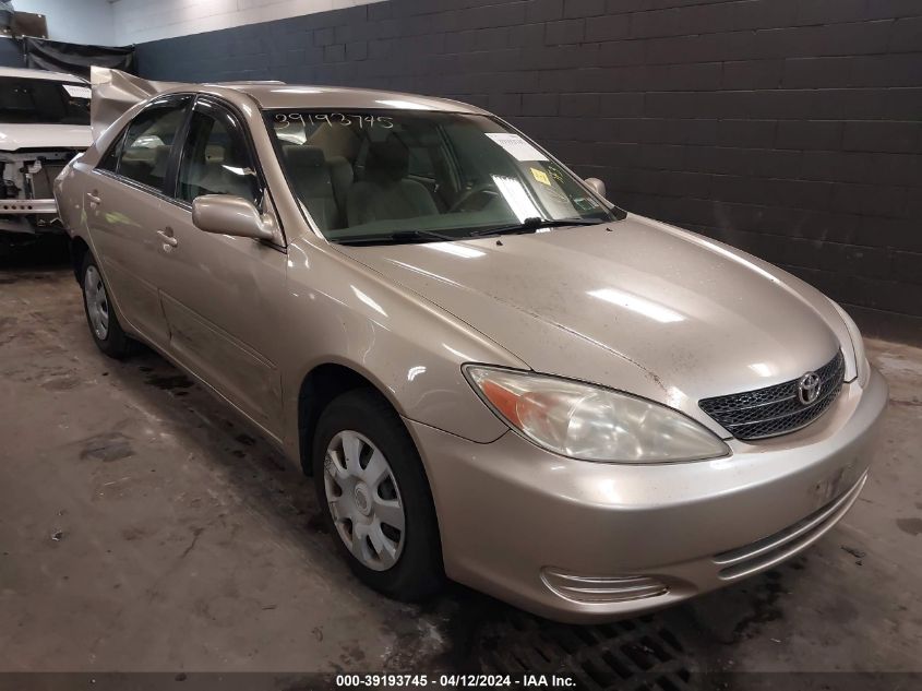 4T1BE32K72U636285 | 2002 TOYOTA CAMRY