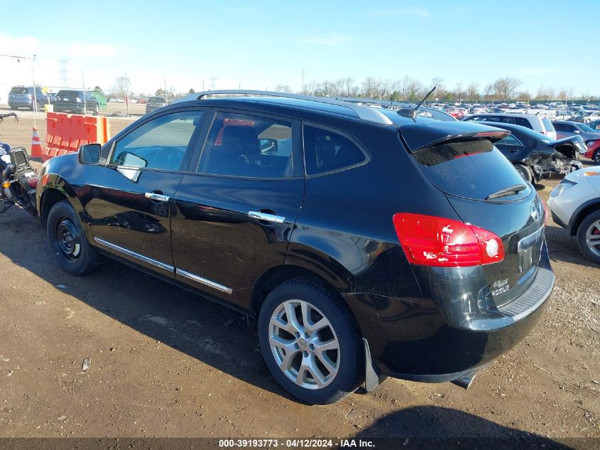 2011 Nissan Rogue Sv VIN: JN8AS5MV0BW673361 Lot: 39193773