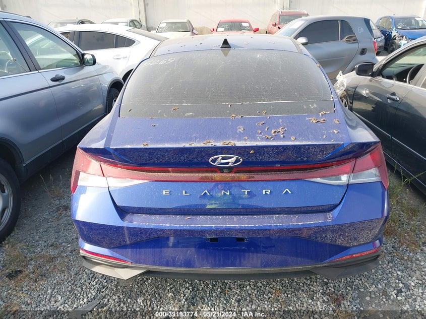 VIN 5NPLM4AG1MH042691 2021 HYUNDAI ELANTRA SEL