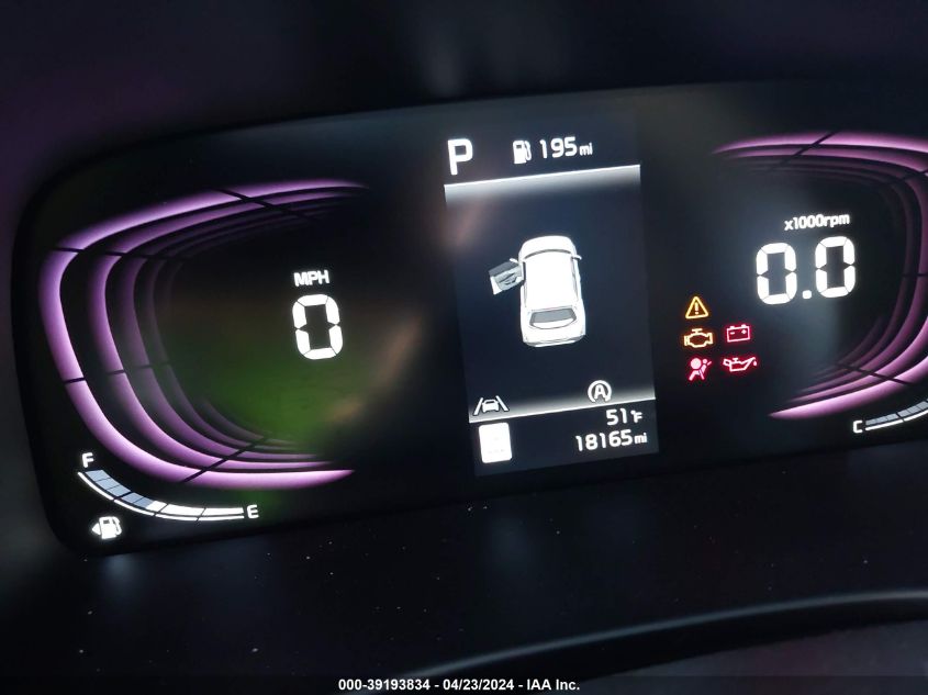 2023 Kia Soul Lx VIN: KNDJ23AU4P7206909 Lot: 39193834