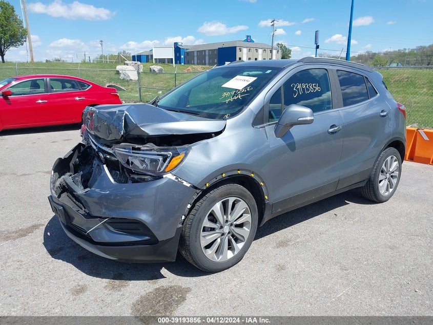 VIN KL4CJASBXKB768326 2019 BUICK ENCORE FWD PREFERRED