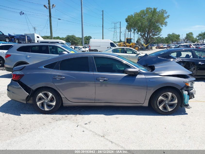 19XZE4F15KE008685 | 2019 HONDA INSIGHT