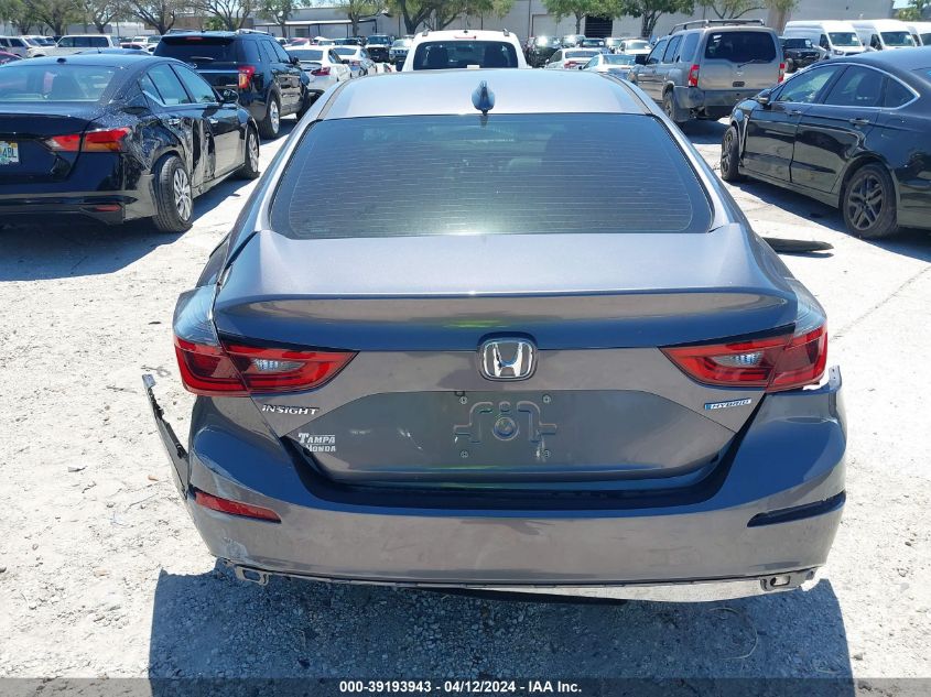 19XZE4F15KE008685 | 2019 HONDA INSIGHT