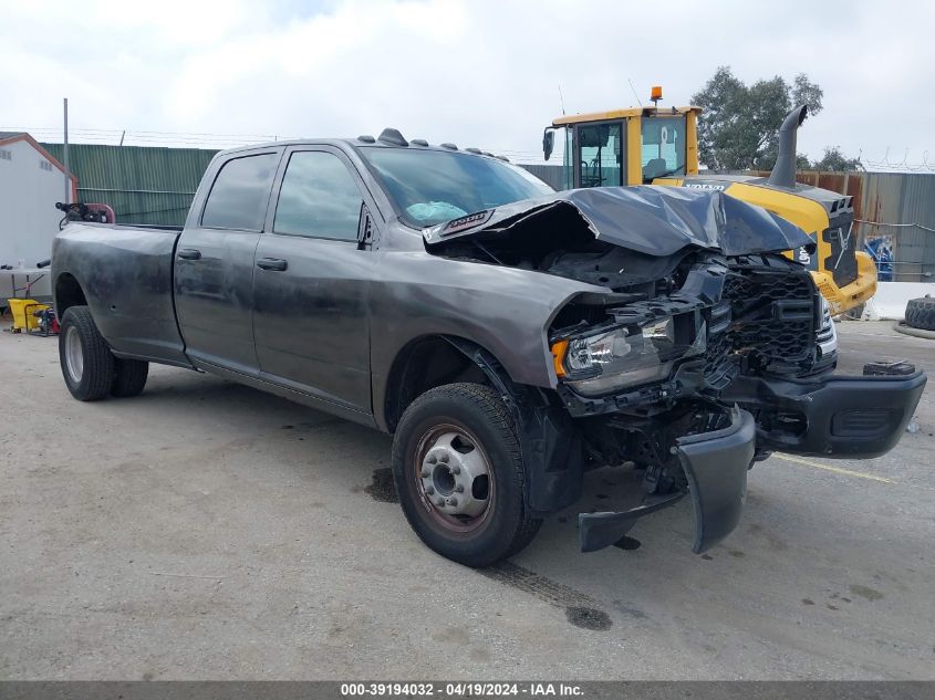 2023 Ram 3500 Tradesman 4X4 8' Box VIN: 3C63RRGL9PG575458 Lot: 39194032