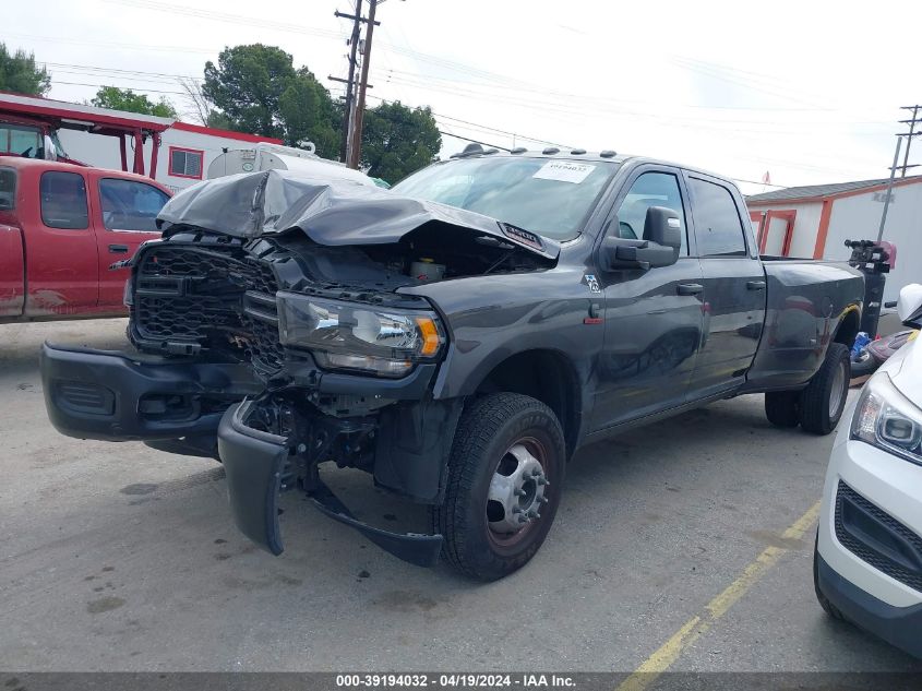 2023 Ram 3500 Tradesman 4X4 8' Box VIN: 3C63RRGL9PG575458 Lot: 39194032