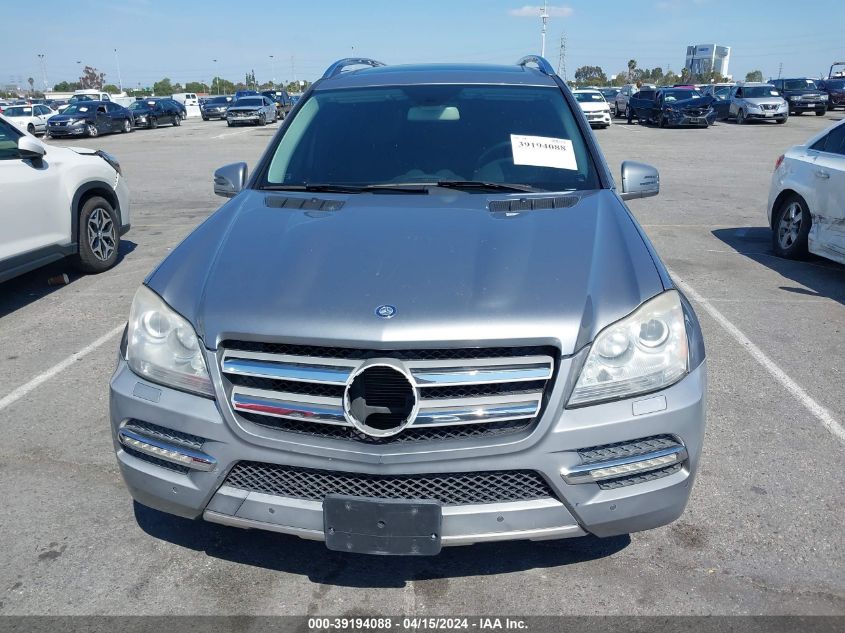 4JGBF7BE2CA762989 2012 Mercedes-Benz Gl 450 4Matic