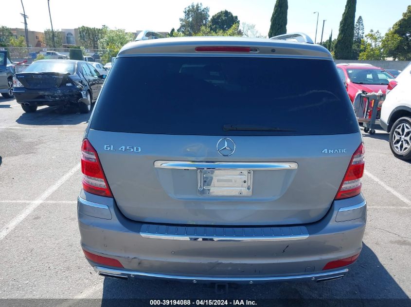 4JGBF7BE2CA762989 2012 Mercedes-Benz Gl 450 4Matic