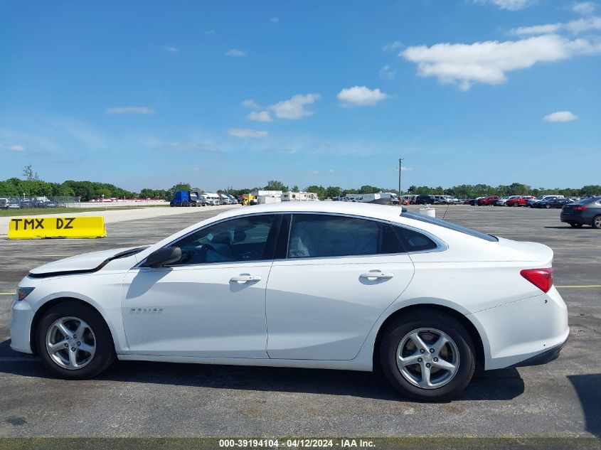 2018 Chevrolet Malibu 1Ls VIN: 1G1ZB5ST7JF199335 Lot: 39194104