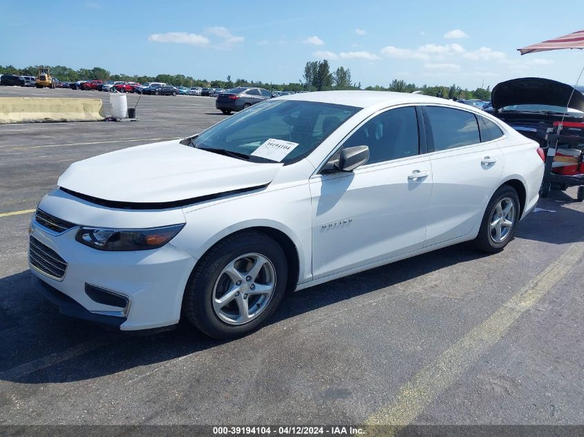 2018 Chevrolet Malibu 1Ls VIN: 1G1ZB5ST7JF199335 Lot: 39194104