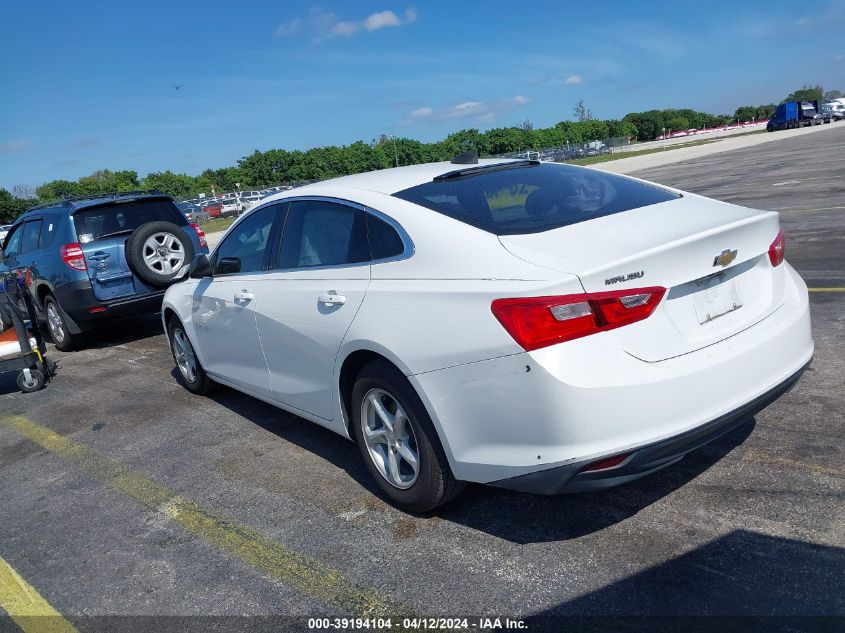 2018 Chevrolet Malibu 1Ls VIN: 1G1ZB5ST7JF199335 Lot: 39194104