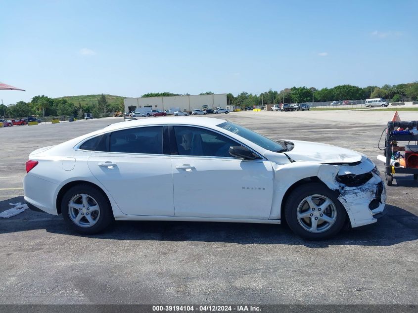 2018 Chevrolet Malibu 1Ls VIN: 1G1ZB5ST7JF199335 Lot: 39194104