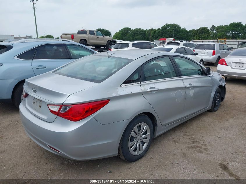 2012 Hyundai Sonata Gls VIN: 5NPEB4ACXCH488316 Lot: 39194181