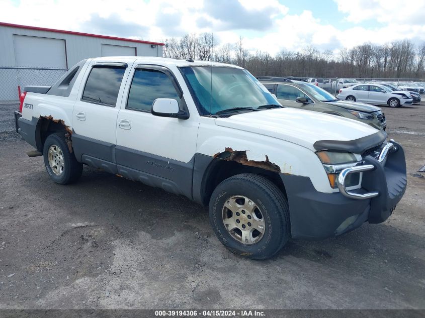 3GNEK13T33G162952 | 2003 CHEVROLET AVALANCHE 1500