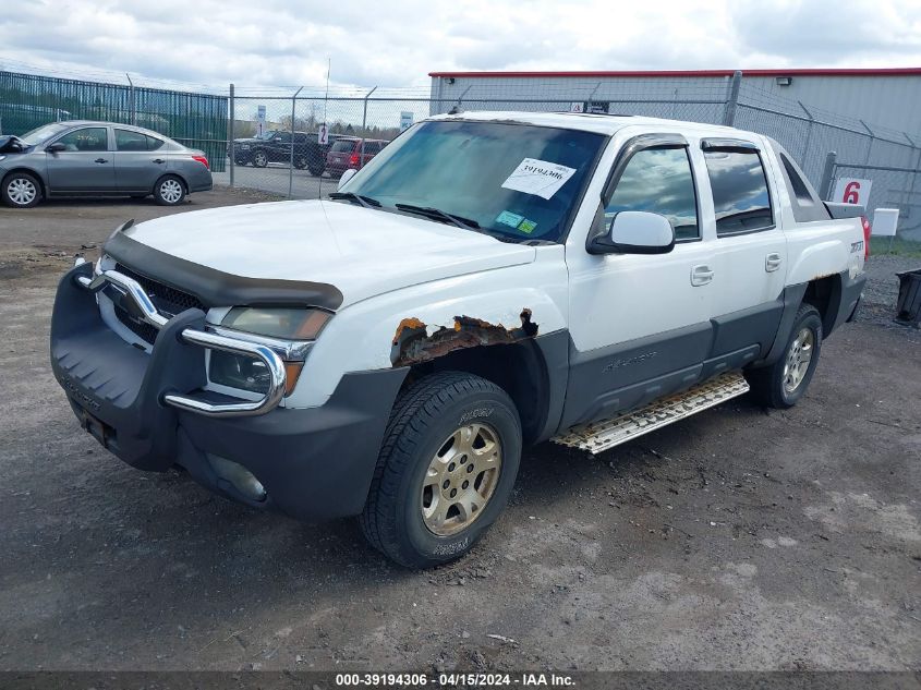 3GNEK13T33G162952 | 2003 CHEVROLET AVALANCHE 1500