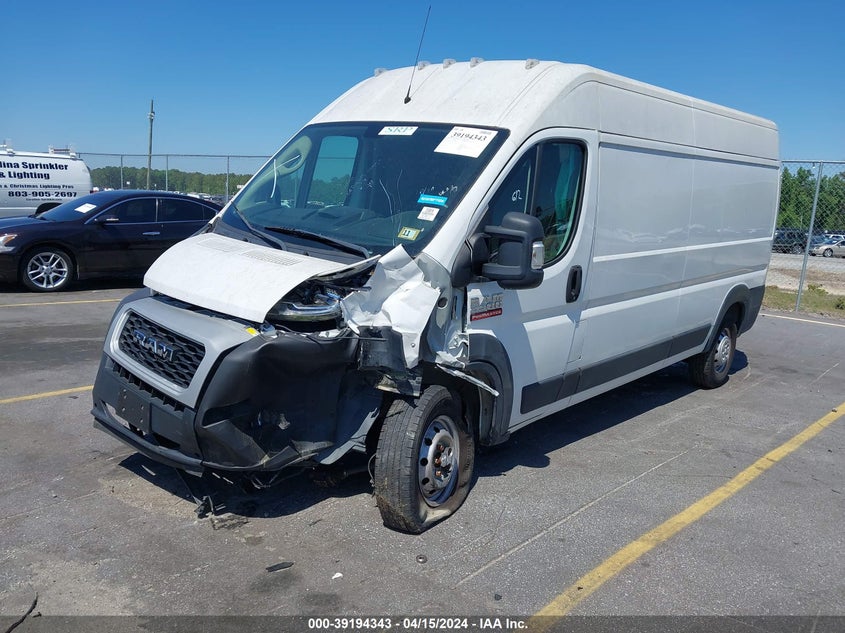 2020 Ram Promaster 2500 High Roof 159 Wb VIN: 3C6TRVDG8LE101605 Lot: 39194343