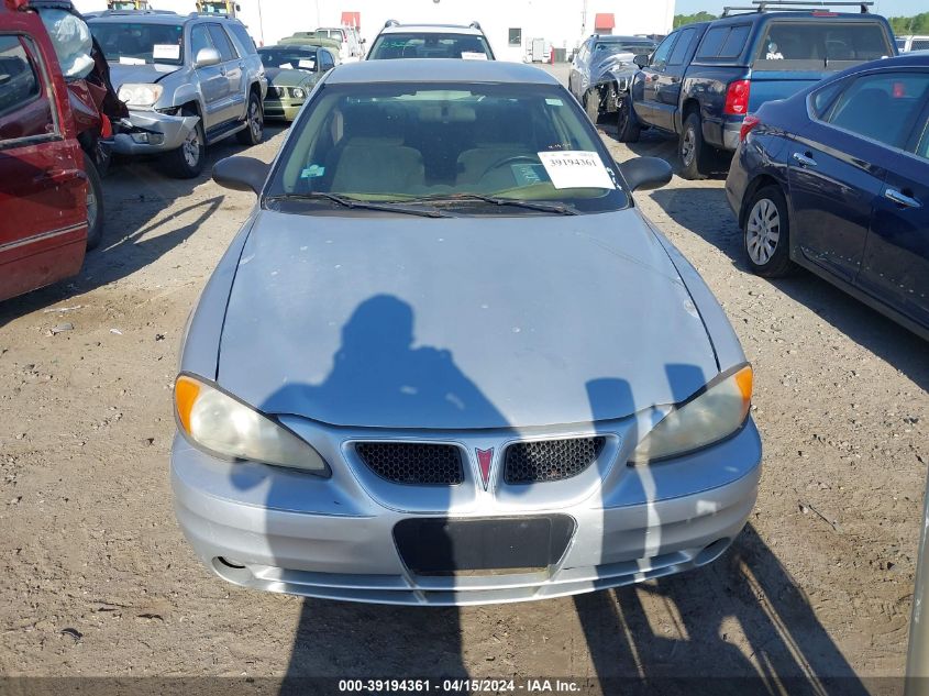 2004 Pontiac Grand Am Se VIN: 1G2NE52F74M684408 Lot: 39194361