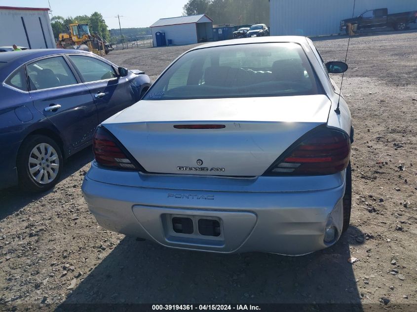 2004 Pontiac Grand Am Se VIN: 1G2NE52F74M684408 Lot: 39194361