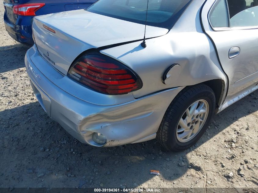 2004 Pontiac Grand Am Se VIN: 1G2NE52F74M684408 Lot: 39194361