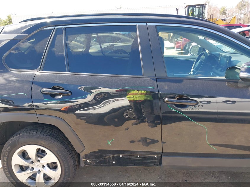 VIN 2T3G1RFVXMW144191 2021 TOYOTA RAV4 LE