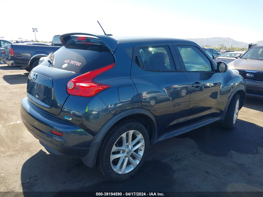 2014 Nissan Juke Sv VIN: JN8AF5MR6ET361266 Lot: 39194590