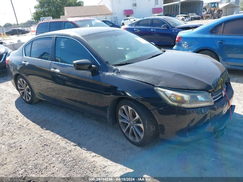 1HGCR2F51EA021511 | 2014 HONDA ACCORD