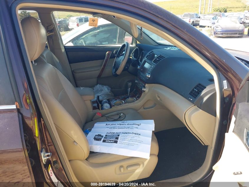 2012 Toyota Highlander Limited V6 VIN: 5TDDK3EH2CS164752 Lot: 39194639