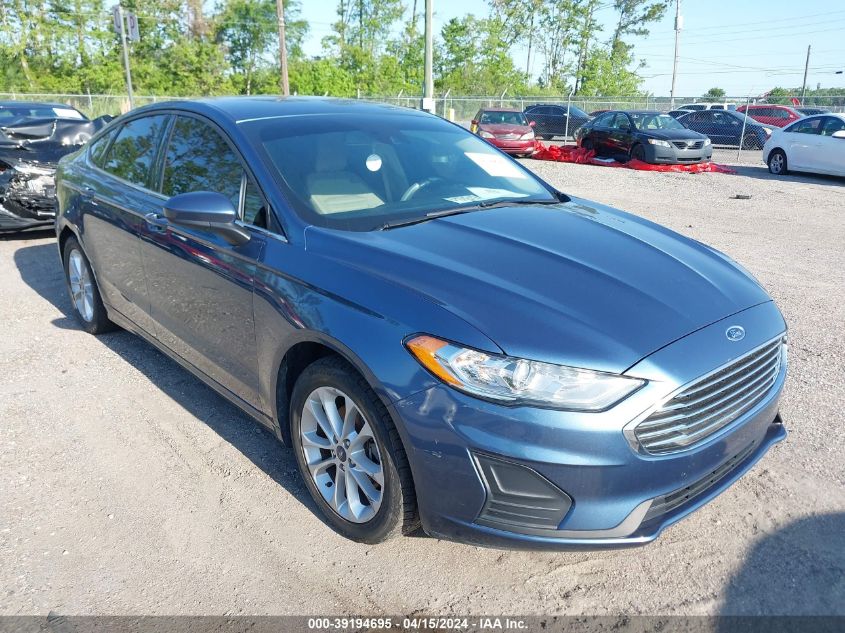 2019 FORD FUSION SE - 3FA6P0HD7KR203716