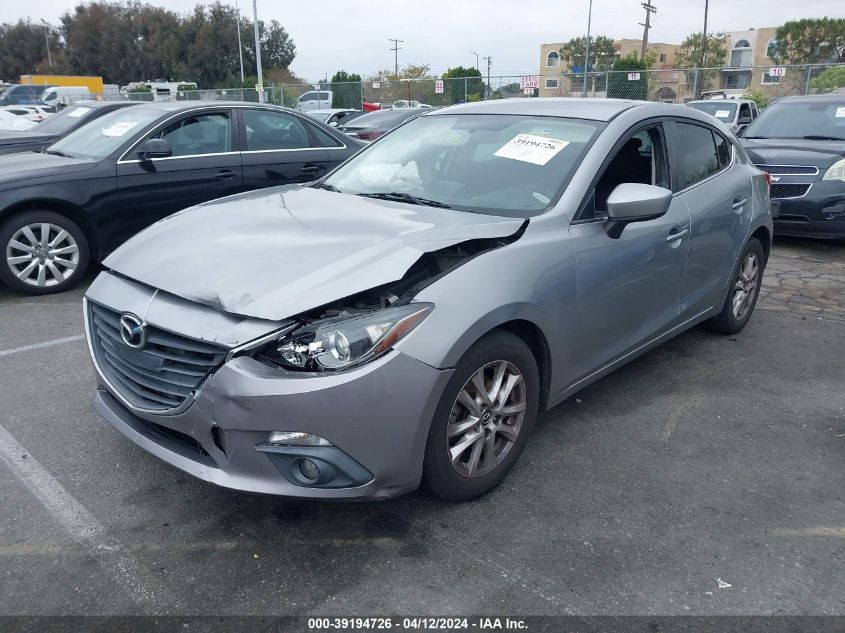 2015 Mazda Mazda3 I Touring VIN: 3MZBM1L75FM155206 Lot: 39194726