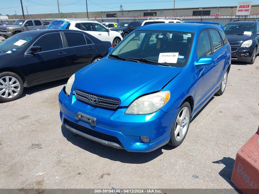 2007 Toyota Matrix Xr VIN: 2T1KR32E97C635422 Lot: 39194740