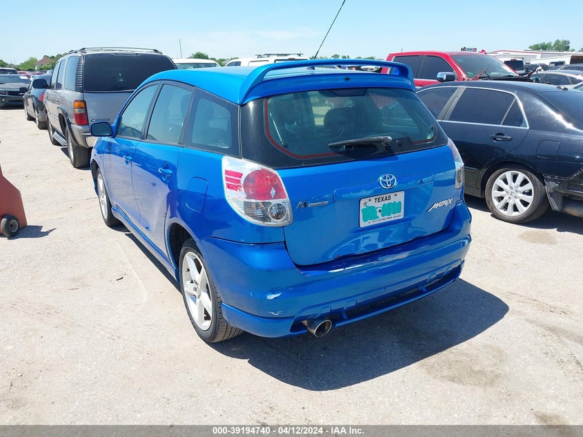 2007 Toyota Matrix Xr VIN: 2T1KR32E97C635422 Lot: 39194740