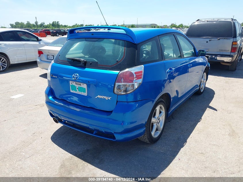 2007 Toyota Matrix Xr VIN: 2T1KR32E97C635422 Lot: 39194740