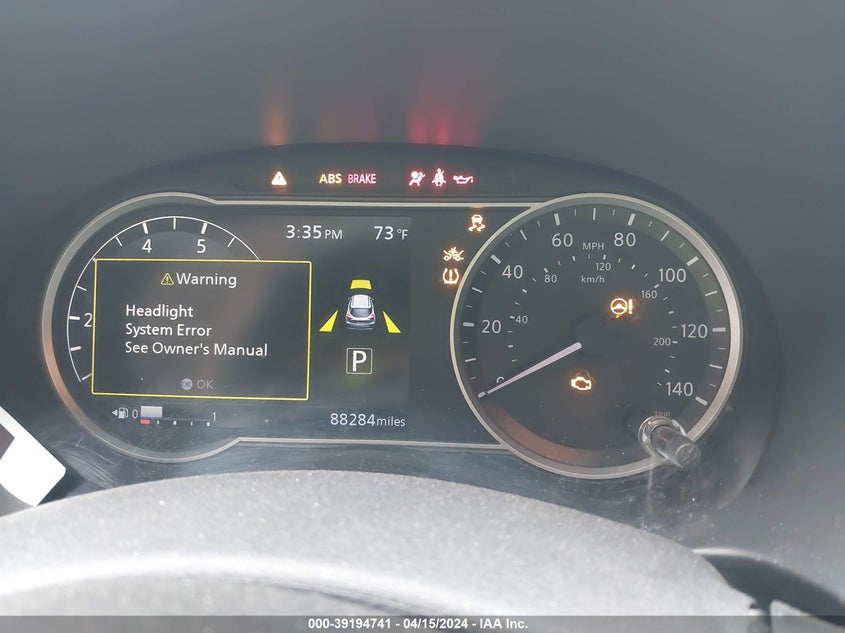VIN 3N1CP5CU6KL477822 2019 NISSAN KICKS SR