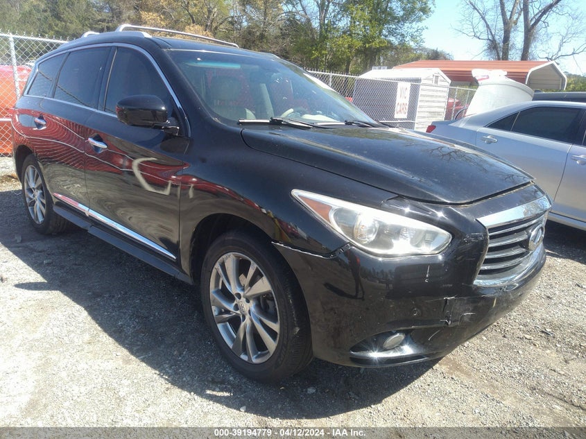 2013 Infiniti Jx35 VIN: 5N1AL0MN5DC337166 Lot: 39194779